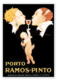 Plakat  Porto Ramos-Pinto - Rene Vincent