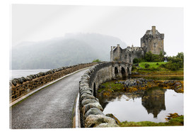 Akrylbilde  Eilean Donan Castle in Scotland