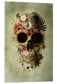 Akrylbilde  Garden Skull Light - Ali Gulec