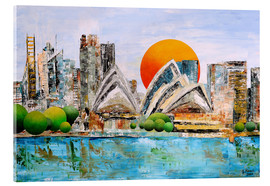 Akrylbilde  Skyline Sydney Opera - Gerhard Kraus