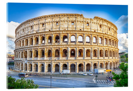 Akrylbilde  Colosseum - Flavian Amphitheater