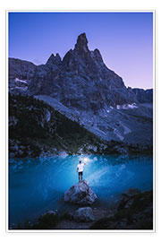 Plakat Lago di Sorapis - Dolomites