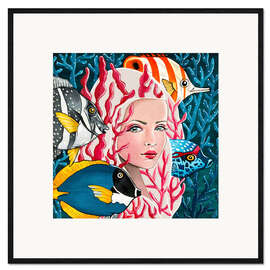 Innrammet kunsttrykk  Beauties of the sea - Mandy Reinmuth