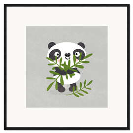 Innrammet kunsttrykk  Panda - for you - Julia Reyelt